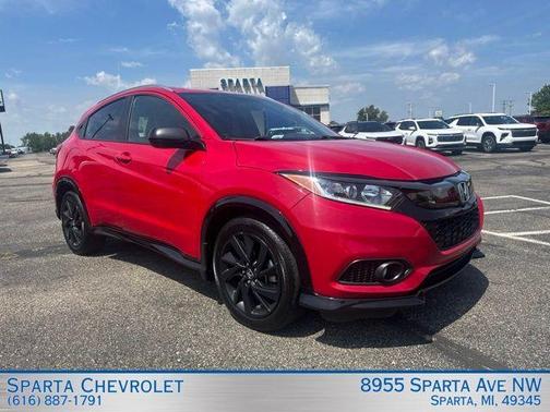 Milano Red 2021 Honda HR-V Sport