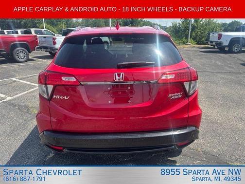 Milano Red 2021 Honda HR-V Sport