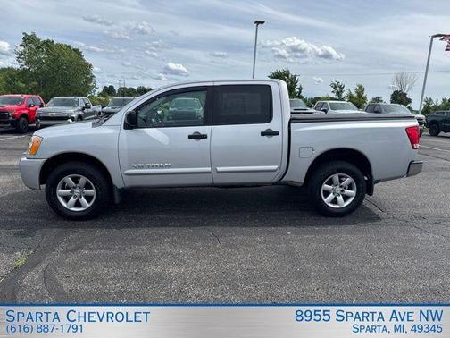 Silver 2012 Nissan Titan SV