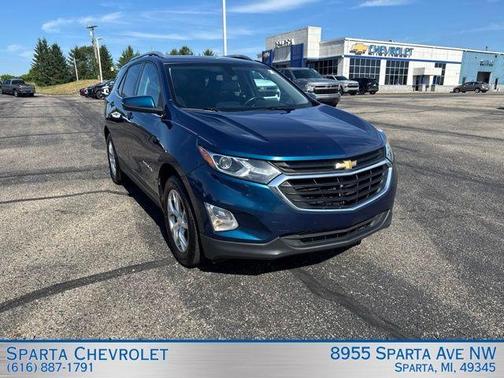 Pacific Blue Metallic 2019 Chevrolet Equinox 2LT