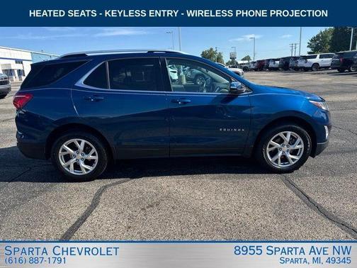 Pacific Blue Metallic 2019 Chevrolet Equinox 2LT