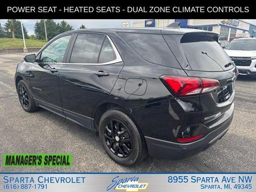 Black Metallic 2024 Chevrolet Equinox LT