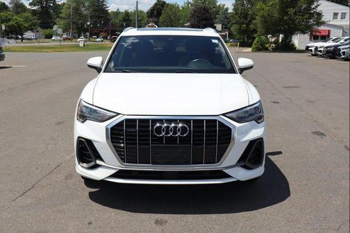 Ibis White 2021 Audi Q3 45 S line Premium
