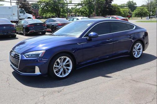 Navarra Blue Metallic 2023 Audi A5 Sportback Premium