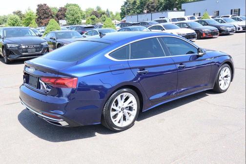 Navarra Blue Metallic 2023 Audi A5 Sportback Premium