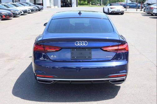 Navarra Blue Metallic 2023 Audi A5 Sportback Premium