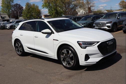 Glacier White Metallic 2021 Audi e-tron Premium