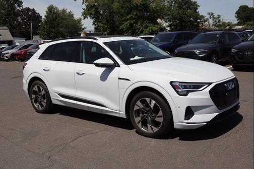 Glacier White Metallic 2021 Audi e-tron Premium