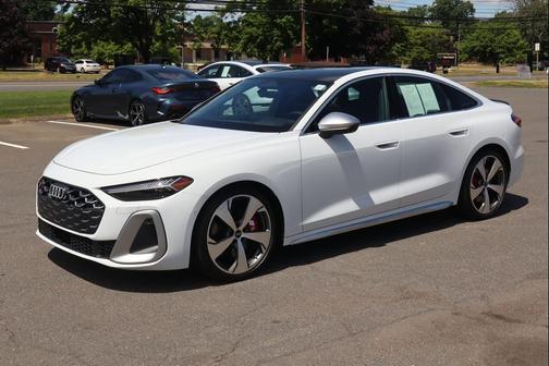 Glacier White Metallic 2025 Audi S5 Premium Plus TFSI quattro S tronic