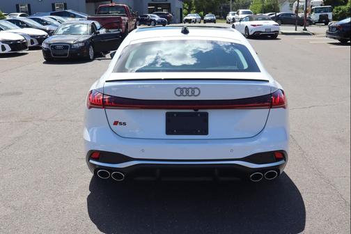 Glacier White Metallic 2025 Audi S5 Premium Plus TFSI quattro S tronic