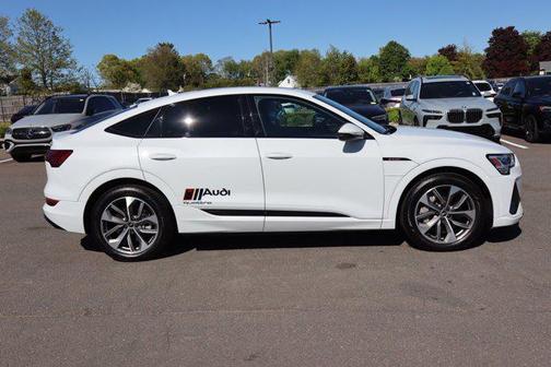 Glacier White Metallic 2021 Audi e-tron Sportback Premium