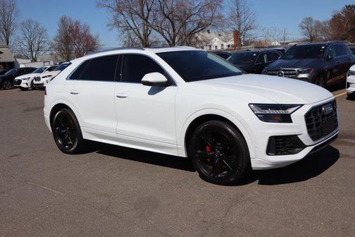 Glacier White Metallic 2023 Audi Q8 55 Premium