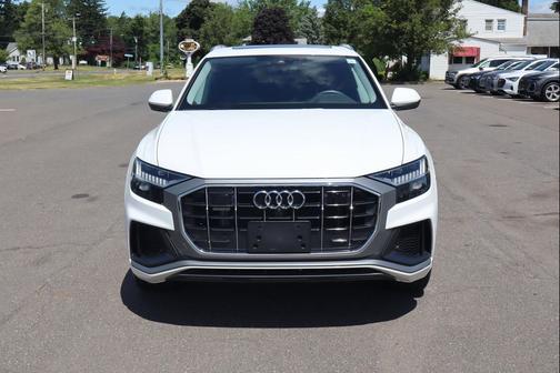 Carrara White 2023 Audi Q8 55 Premium Plus