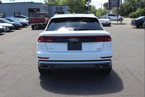 Carrara White 2023 Audi Q8 55 Premium Plus