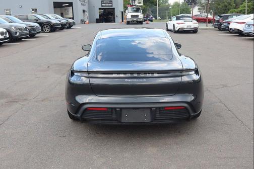 Volcano Grey Metallic 2021 Porsche Taycan 4S