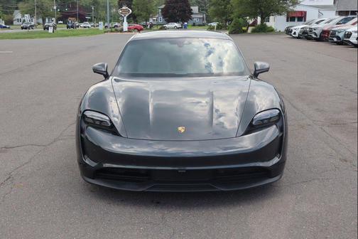 Volcano Grey Metallic 2021 Porsche Taycan 4S