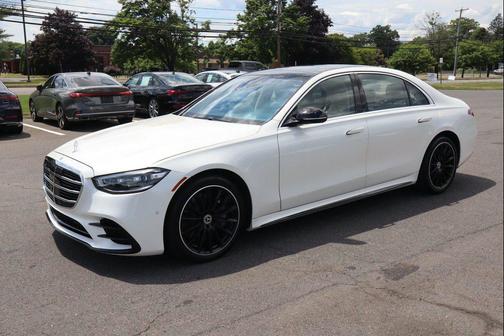 MANUFAKTUR Diamond White 2022 Mercedes-Benz S-Class 4MATIC