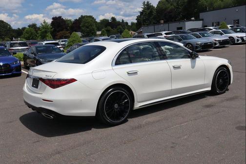 MANUFAKTUR Diamond White 2022 Mercedes-Benz S-Class 4MATIC