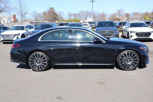 Black 2025 Mercedes-Benz E-Class 4MATIC