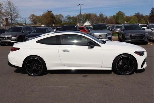 Polar White 2024 Mercedes-Benz CLE 300 4MATIC Coupe