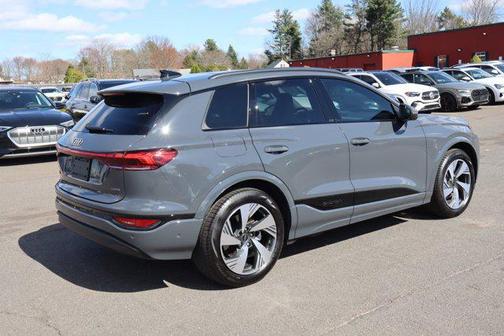 Magnet Gray 2025 Audi Q6 e-tron Prestige quattro