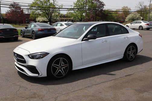 Polar White 2023 Mercedes-Benz C-Class C 300 4MATIC