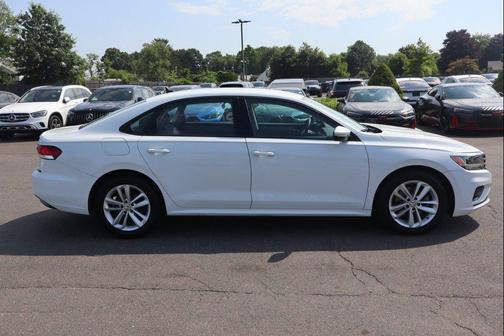Pure White 2021 Volkswagen Passat 2.0T S