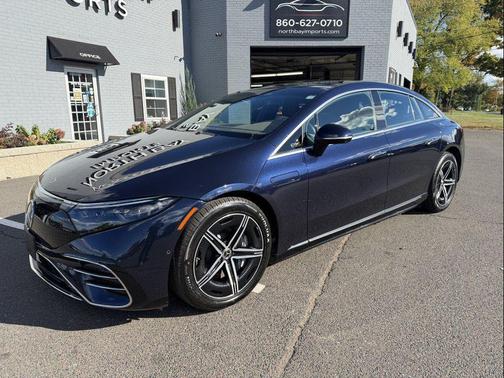 Nautical Blue Metallic 2023 Mercedes-Benz EQS 580 4MATIC