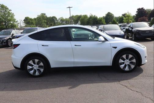 Pearl White Multi-Coat 2020 Tesla Model Y Long Range Dual Motor All-Wheel Drive