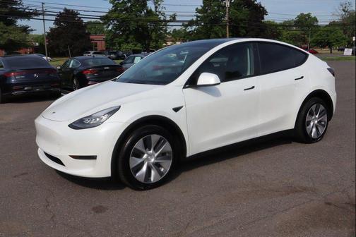 Pearl White Multi-Coat 2020 Tesla Model Y Long Range Dual Motor All-Wheel Drive