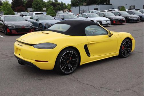Racing Yellow 2023 Porsche 718 Boxster S