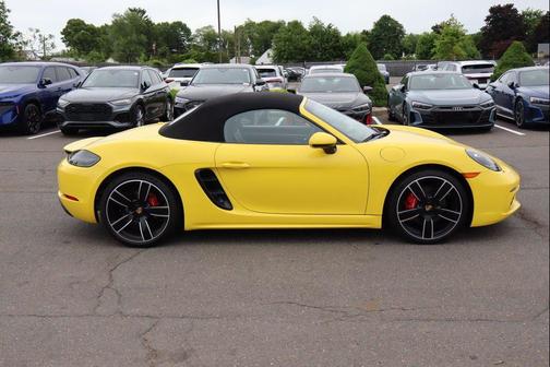 Racing Yellow 2023 Porsche 718 Boxster S
