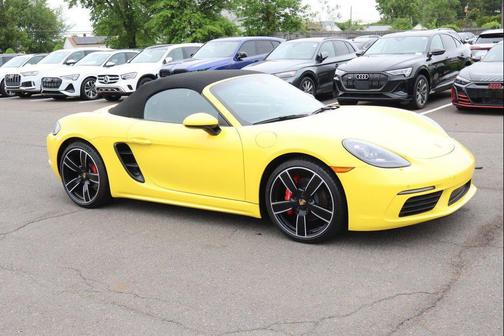 Racing Yellow 2023 Porsche 718 Boxster S