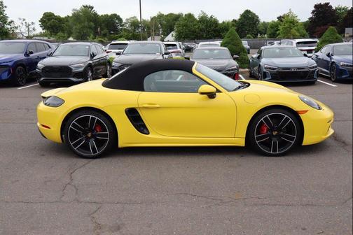 Racing Yellow 2023 Porsche 718 Boxster S