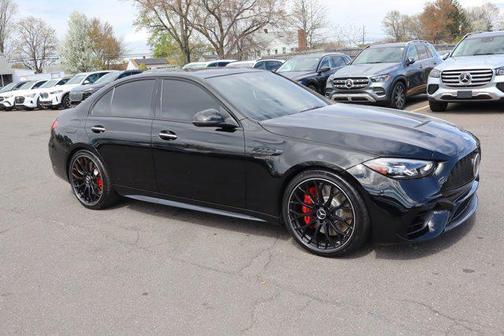 Black 2024 Mercedes-Benz AMG C 63 S E Performance