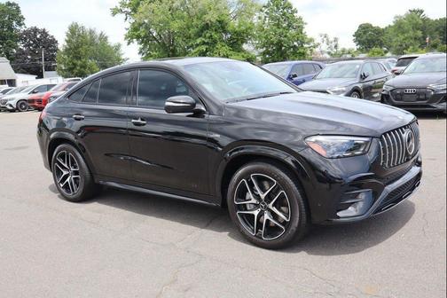 Obsidian Black Metallic 2024 Mercedes-Benz AMG GLE 53 4MATIC+ Coupe