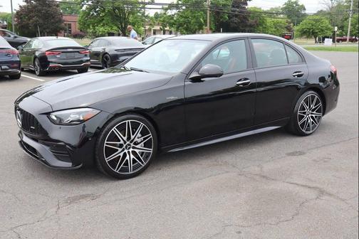 Black 2023 Mercedes-Benz AMG C 43 4MATIC