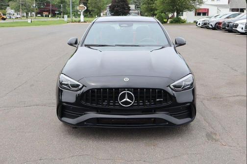 Black 2023 Mercedes-Benz AMG C 43 4MATIC
