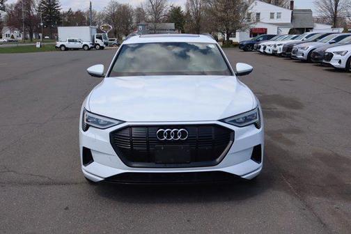 Glacier White Metallic 2021 Audi e-tron Premium