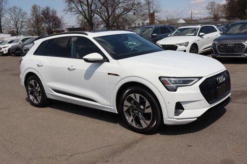 Glacier White Metallic 2021 Audi e-tron Premium