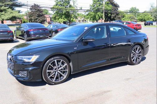 Mythos Black Metallic 2025 Audi A6 55 Premium Plus