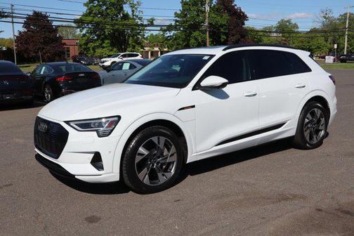 Glacier White Metallic 2021 Audi e-tron Premium
