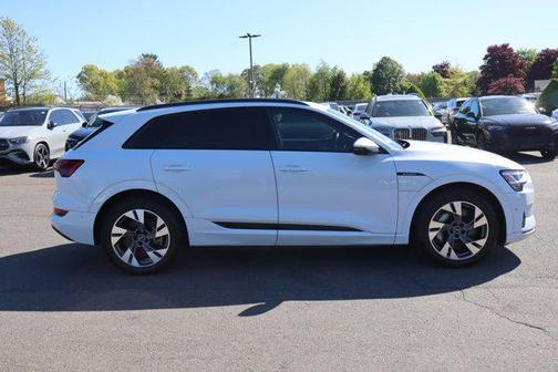 Glacier White Metallic 2021 Audi e-tron Premium