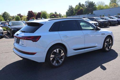 Glacier White Metallic 2021 Audi e-tron Premium