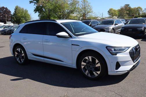 Glacier White Metallic 2021 Audi e-tron Premium
