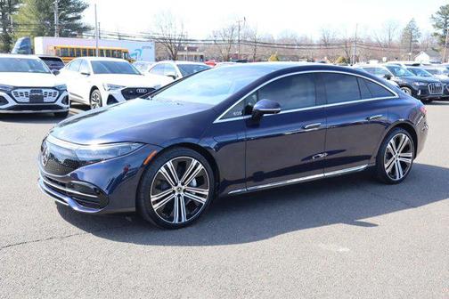 Nautical Blue Metallic 2022 Mercedes-Benz EQS 580 4MATIC