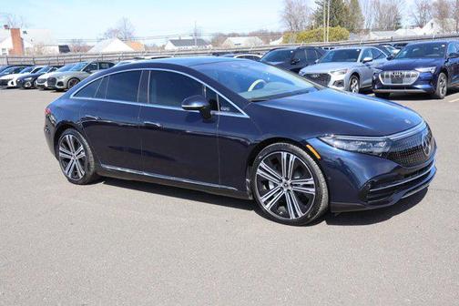 Nautical Blue Metallic 2022 Mercedes-Benz EQS 580 4MATIC