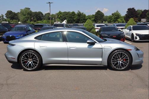 Dolomite Silver Metallic 2021 Porsche Taycan 4S