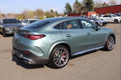Verde Silver Metallic 2025 Mercedes-Benz AMG GLC 63 S E Performance 4MATIC Coupe