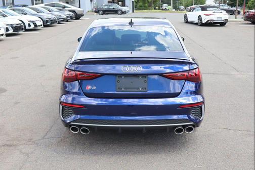 Navarra Blue Metallic 2023 Audi S3 Premium Plus TFSI quattro S tronic